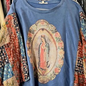 Lady Of Guadalupe Poncho Tee